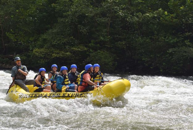 middle ocoee river rafting trip